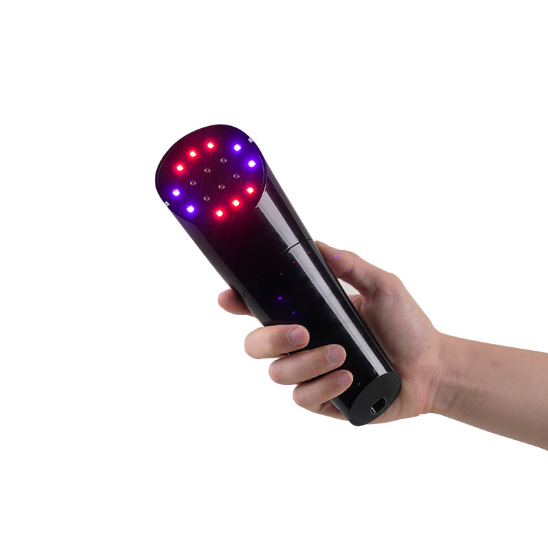 Invaders Led Handheld Handheld Red & Infrared LED Therapy Device | Model ZSK LED-B Black ...