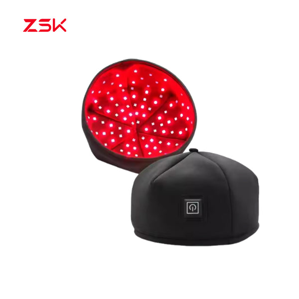 ZSK LED Cap 03 | 120 LEDs Red Light Therapy Head Cap for Hair Regrowth & Scalp Health, FDA/CE Certified