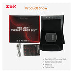 ZSK HGHY08 | Red & Near‑Infrared Waist Therapy Belt
