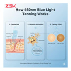 ZSK LED-T01 | Blue light Tanning Lamp Panel 1.0